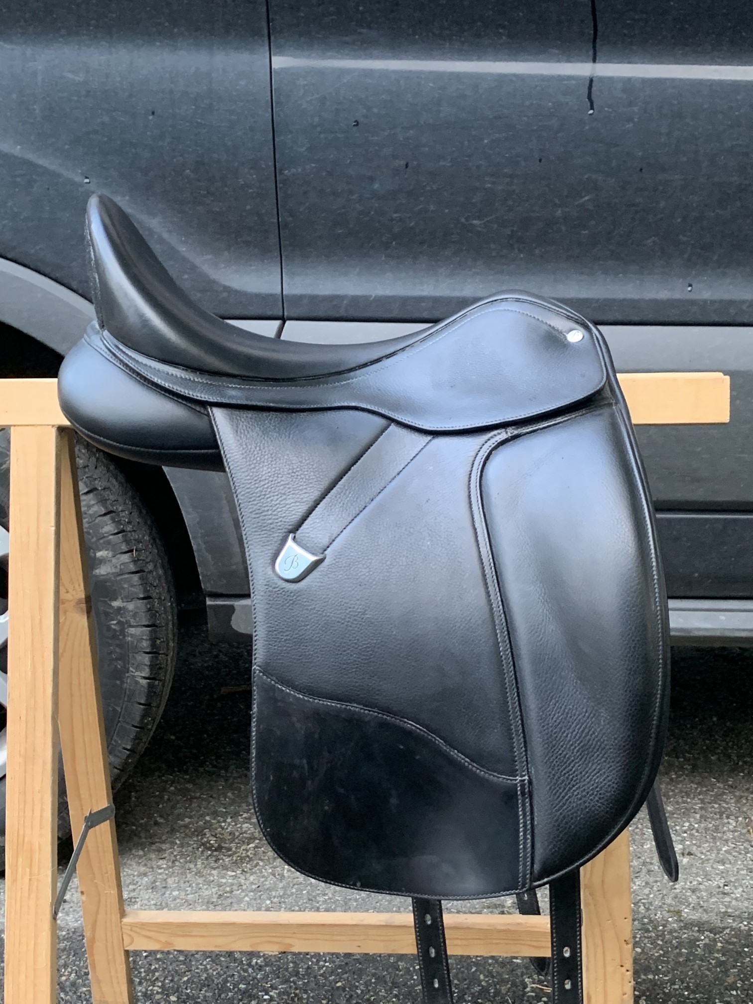 Bates dressage 17,5 inch verwisselbaar kopijzer